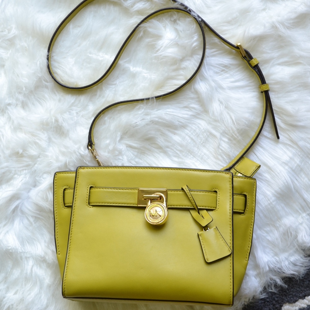 MICHAEL KORS | Hamilton Traveler Leather Bag